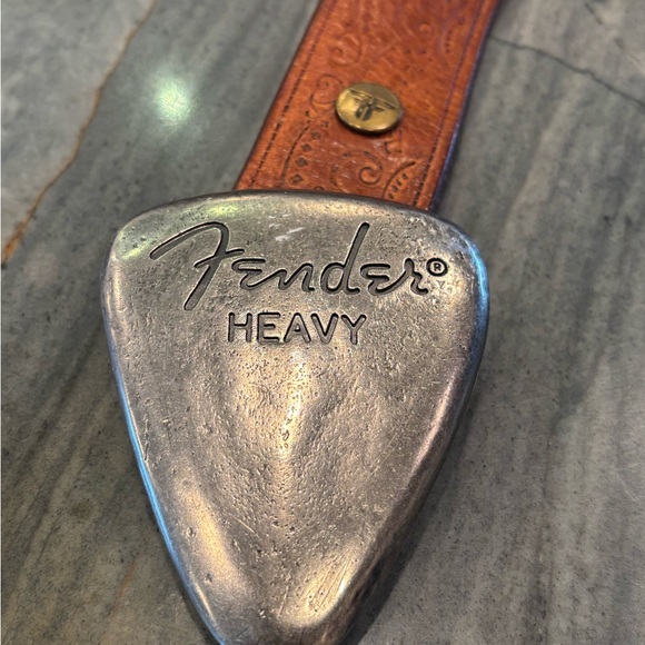 Fender Heavy Vintage Belt Buckle - Picture 2 of 3